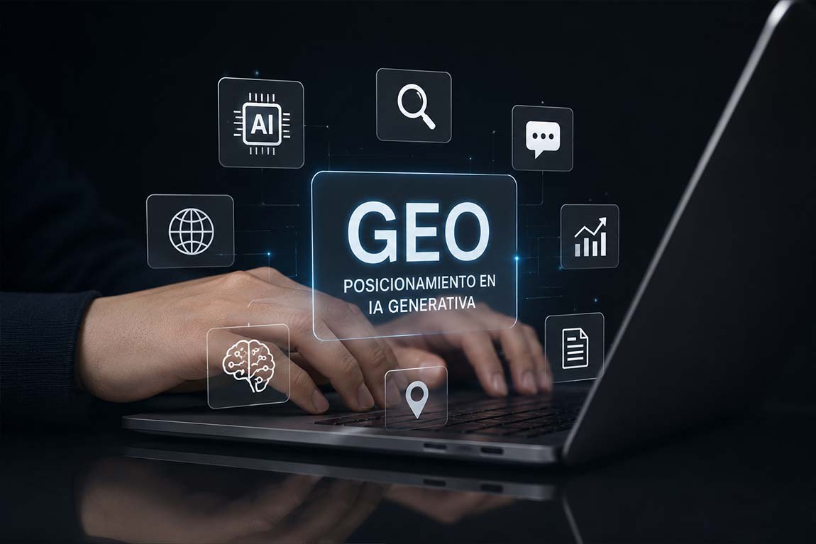 Diseño web con posicionamiento IA generativa